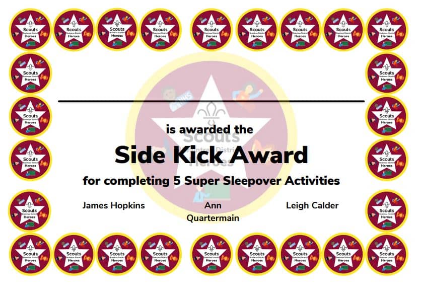 Side Kick Award